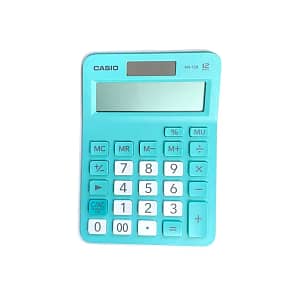 Casio Calculadora Verde agua