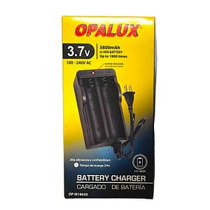 Cargador de baterias Opalux  - 2 canales 5800 mAh