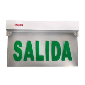 Letrero de Salida Opalux