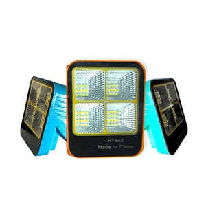 Lámpara reflector con panel solar