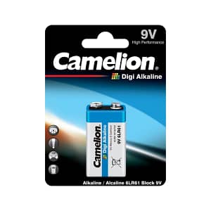 Pila 9V Camelion ALCALINA