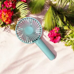 Ventilador para viajero recargable