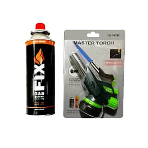 Kit Soplete Flameador Profesional + Gas Butano