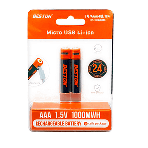AAA Beston LI ON con Micro USB