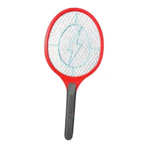 Raqueta Eléctrica Mata Zancudos y Moscas ROJO