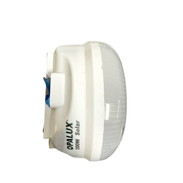 Lámpara portatil con panel solar Opalux - Imagen 2