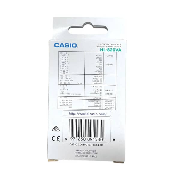 Calculadora Casio HL820VA - Imagen 3