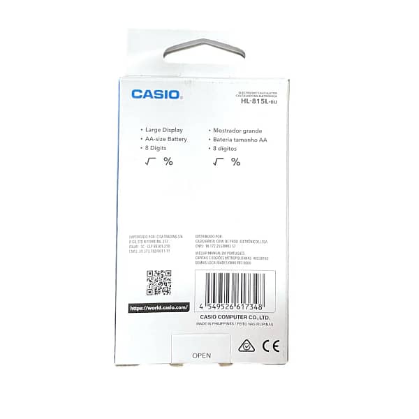 Calculadora Rosa Casio - HL815L - Imagen 4