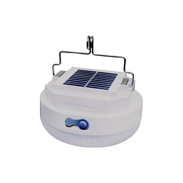 Lámpara portatil con panel solar Opalux