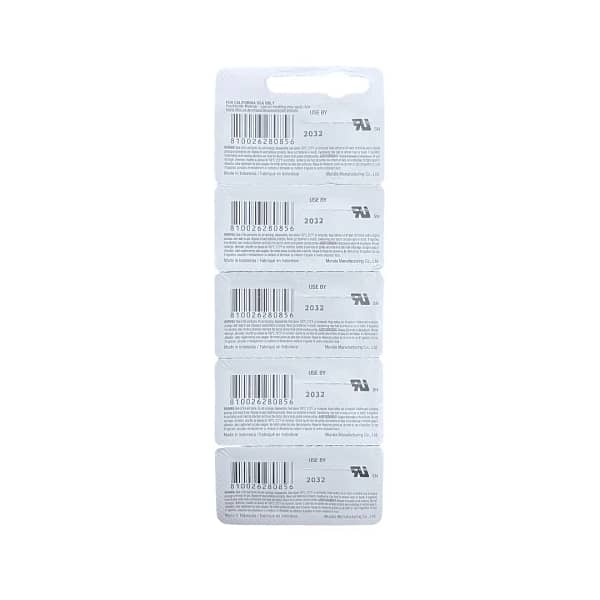 Pila de litio Murata CR2032 - 3V - Imagen 2