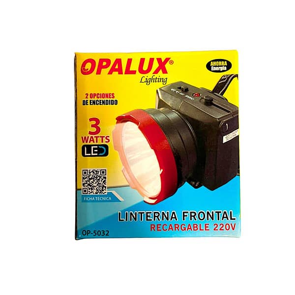 Linterna Frontal de 3 watts - Opalux - Imagen 5