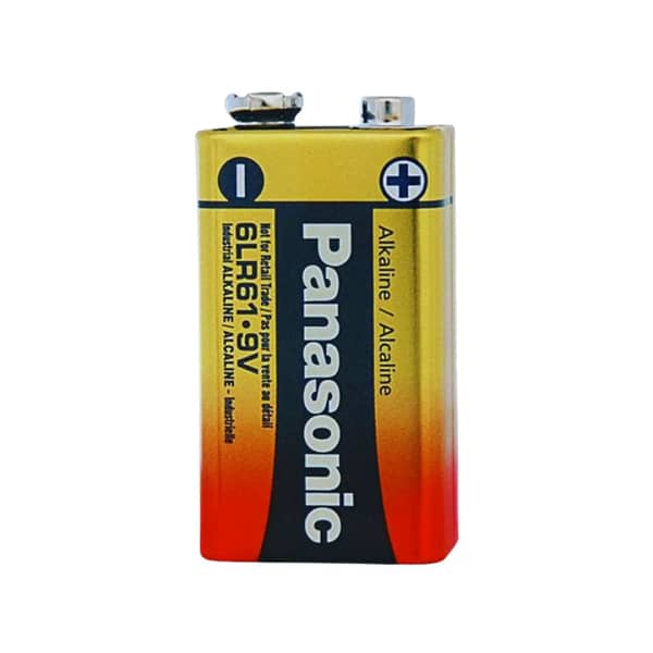Pila 9V Alcalina Panasonic - Imagen 2