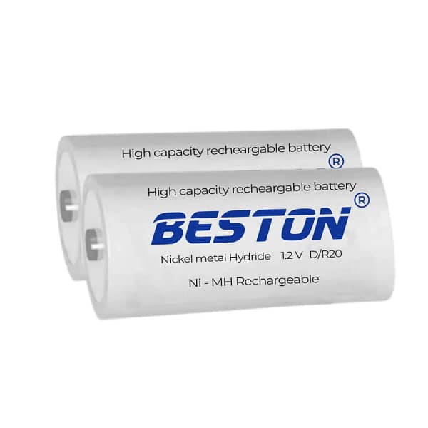 Pila recargable D (R20) Beston - Imagen 2