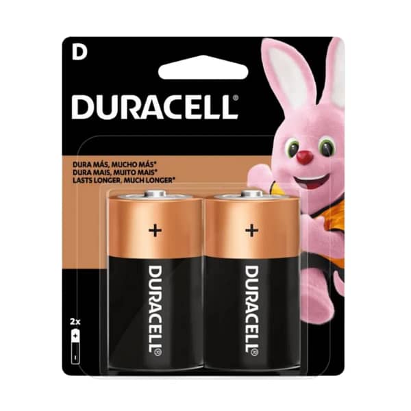 Pila Alcalina Duracell - Bateria D - Imagen 2