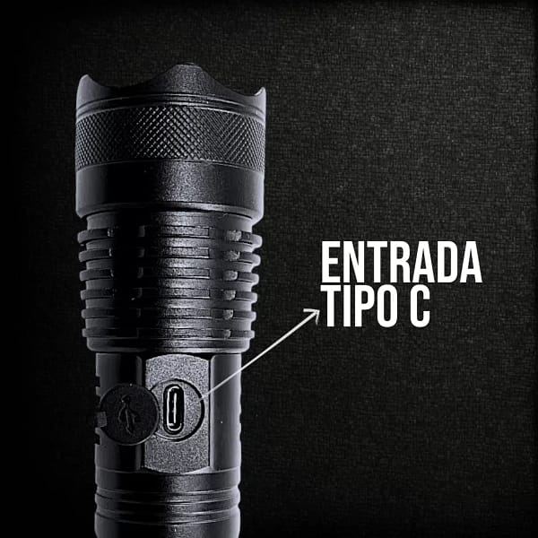 Linterna Led de metal recargable P50 - Imagen 5