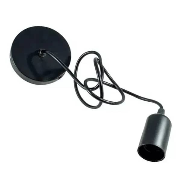 Socket Colgante Decorativo Negro OP-6550 OPALUX - Imagen 3