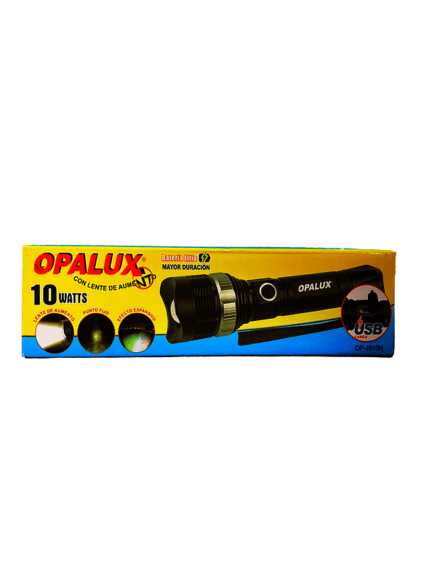 Opalux Linterna metalica 10 watts - Imagen 4